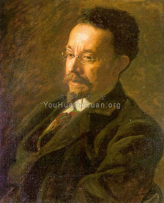 Portrait of Henry Ossawa Tanner - 托马斯·伊肯斯